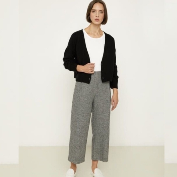 OAK + FORT Sweaters - Oak + Fort Wool And Alpaca Open Front Cardigan O/S